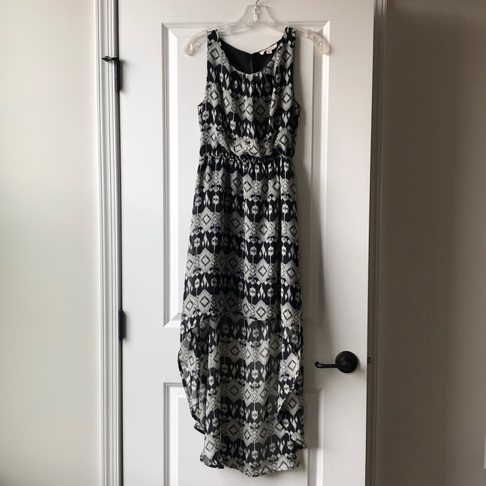 Olive & Oak Mini Front/Maxi Back Dress SZ XS